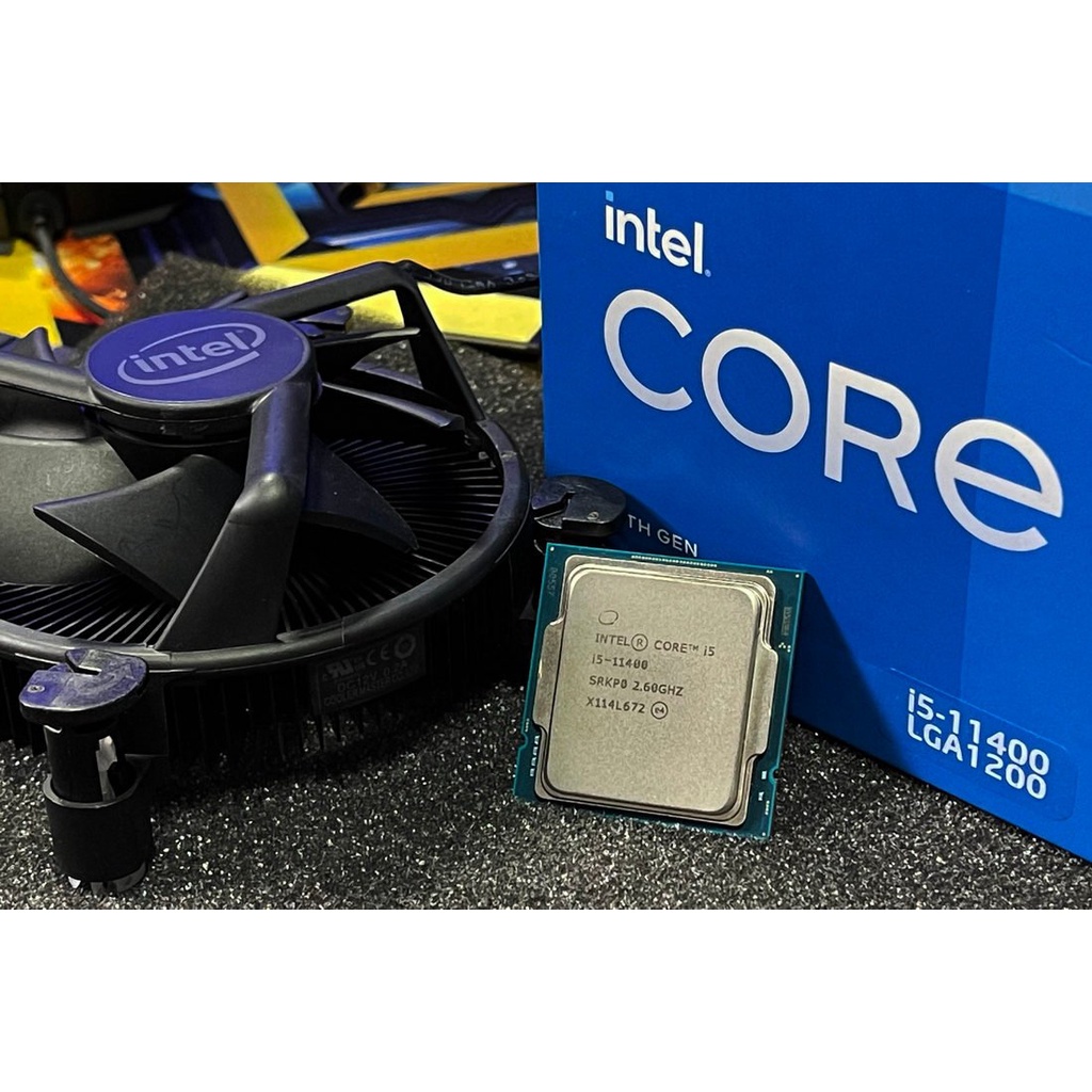 Cpu Bộ Vi Xử Lý Intel Core i5 11400 / 12MB / 4.4GHZ / 6 nhân 12 luồng / LGA 1200 BOX &amp; TRAY new chính hãng