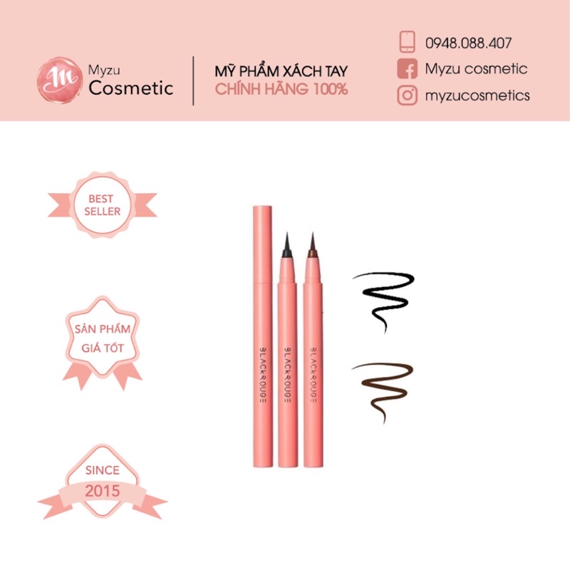 Kẻ mắt Black Rouge All Day Power Proof Pen Liner