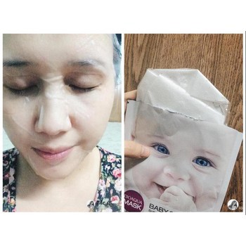 Combo 10 Mặt Nạ Giấy Chăm Sóc Da Mặt Nạ Em Bé Baby Skin Nội Địa Trung Bioaqua
