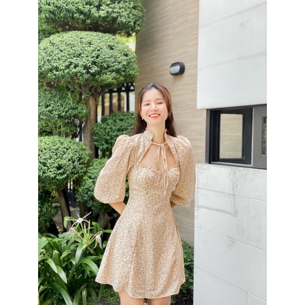 𝐉𝐎𝐋𝐈𝐄 𝐃𝐑𝐄𝐒𝐒 - Đầm chữ A dáng xoè