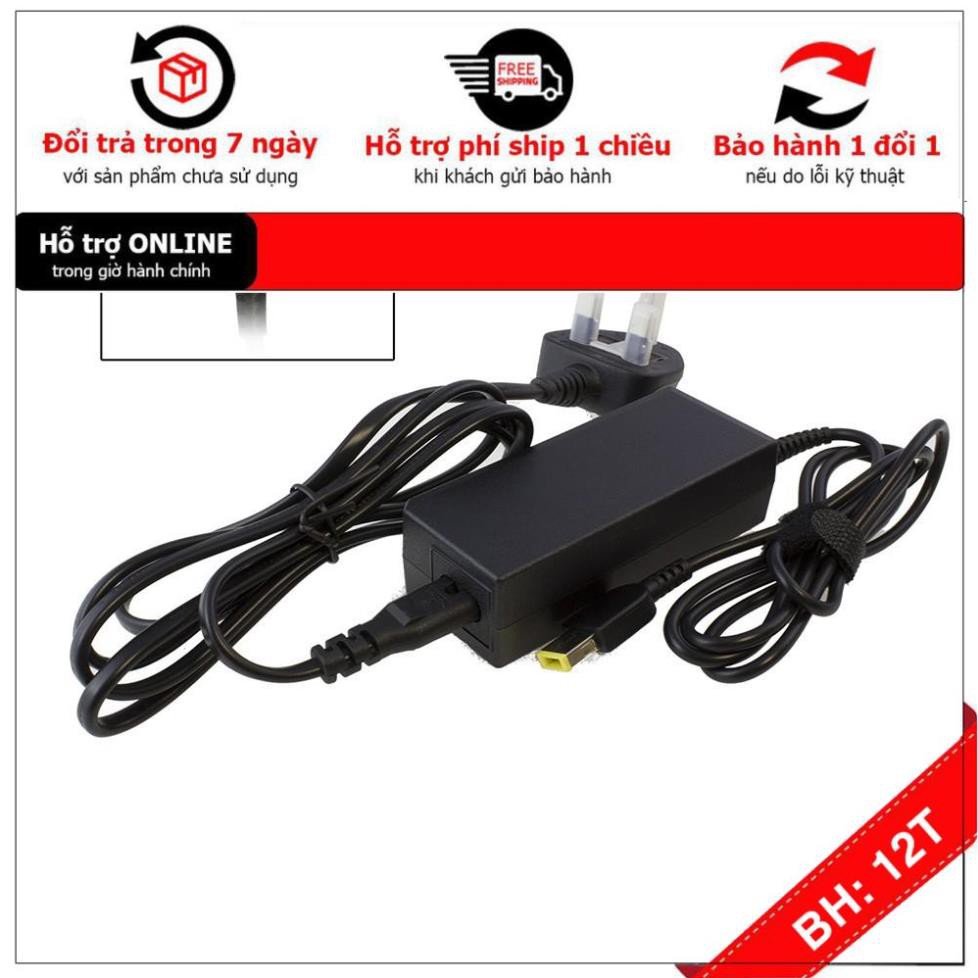 [BH12TH] Sạc cho Laptop Lenovo Thinkpad T460 T460s T460p X250 4.5A 90W chân vuông . .