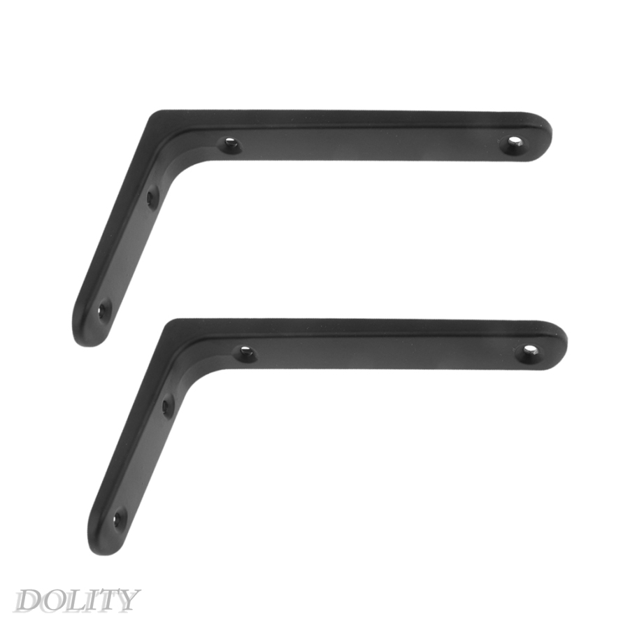 [DOLITY]Heavy Duty Shelf Bracket Hanging Shelve L Shaped Supporter 10x15cm