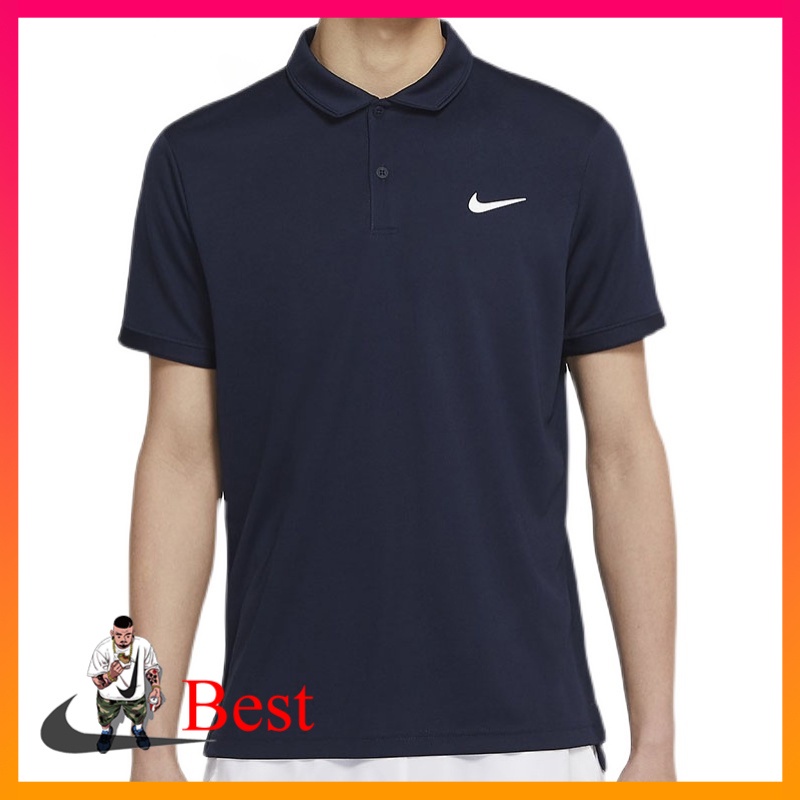 Áo polo NIKE Ngắn Tay Thoáng Khí Thời Trang Thể Thao Nam DH0858-451
