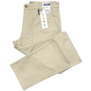 Viettien - Quần kaki nam màu be không ly 6R6008 regular