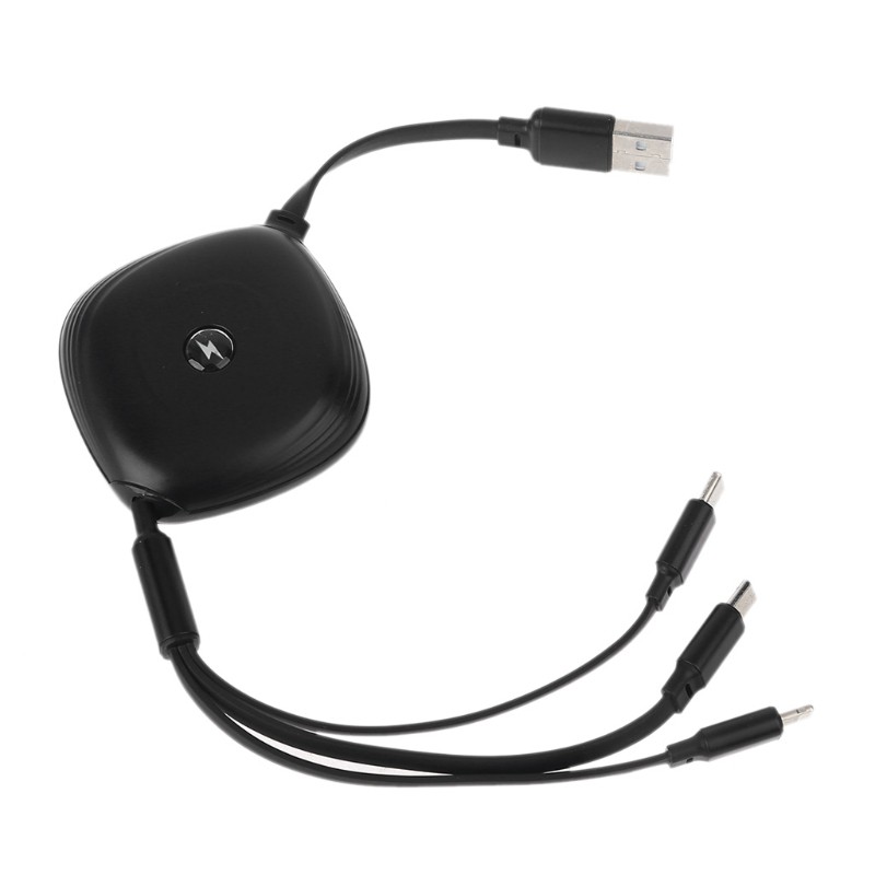 Cáp Sạc Nhanh Btm 3 Trong 1 Type C Micro Usb 8pin Cho Iphone-Ipad - Sony