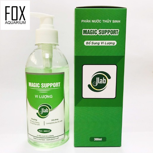 Jlab Magic Support - Phân nước bổ sung vi lượng cho hồ cá thủy sinh