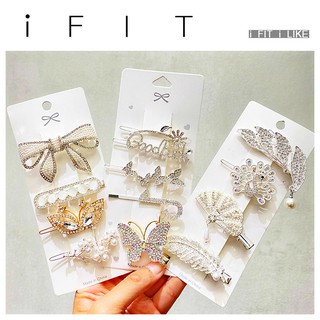 Bộ kẹp tóc ifit nhiều kiểu dáng thời trang phong cách hàn quốc cho nữ