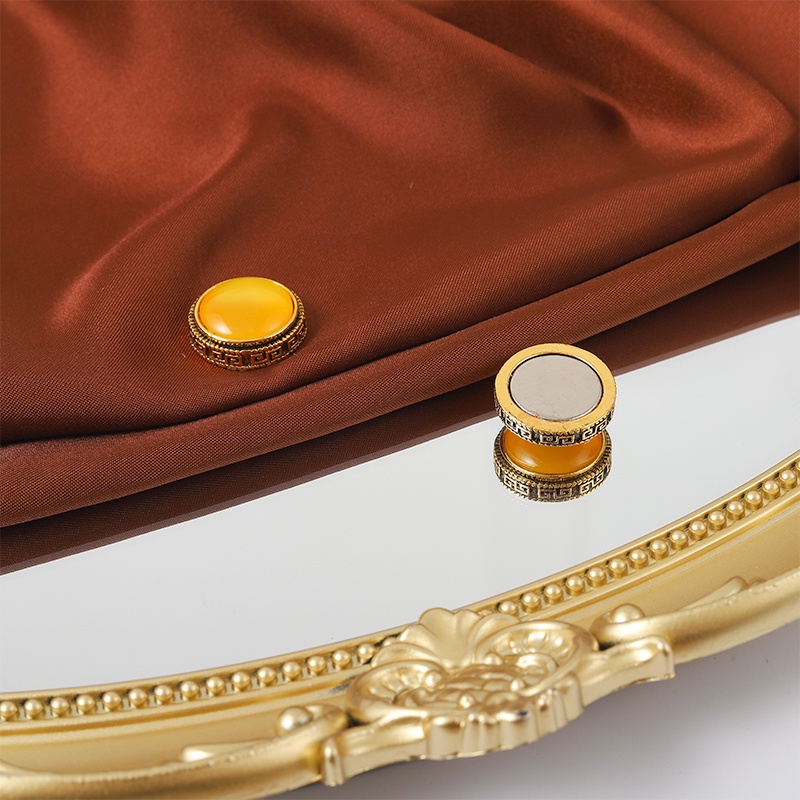 Ghim Cài Áo Khăn Choàng Hijab Có Nút Cài Nam Châm Cố Định Chống Trượt 7 Kiểu Vintage Cho Nữ