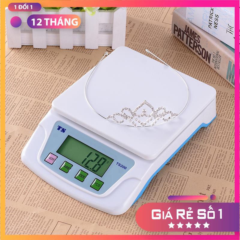 Cân nhà bếp tối đa 2kg/0.1g độ chính xác cao - Hàng nhập khẩu