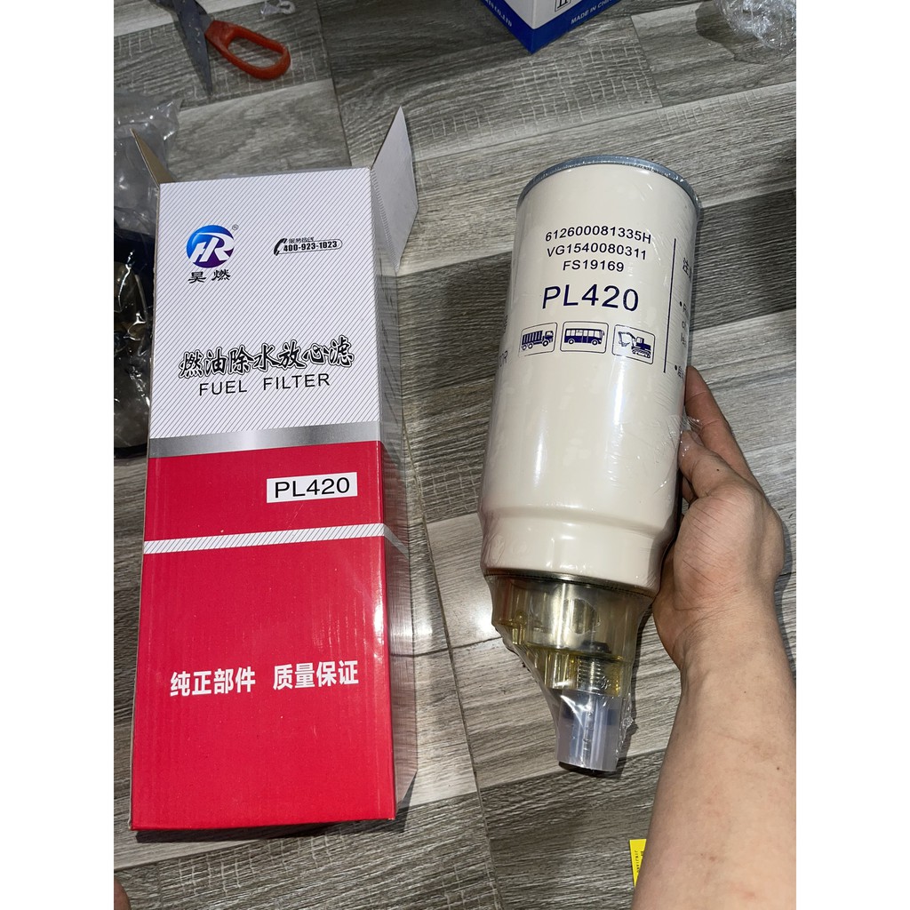 Sản phẩm gia đình làm: Lọc pl420 xịn lọc xe Hổ vồ