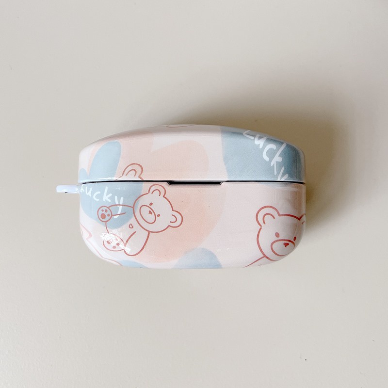 Ốp Điện Thoại Nhựa PC Cứng Họa Tiết Hoa Hợp Thời Trang Cho Sony WF-1000XM4