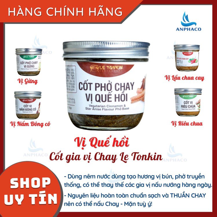 cốt chay vị quế hồi (vị bò)
