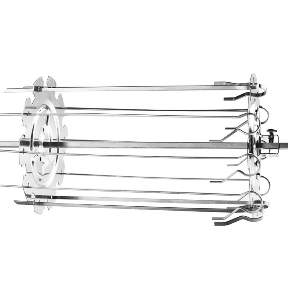 Thịt Nướng Quay Nướng-Gà cừu xiên Vv Nồi chiên không khí Lò nướng điện phụ kiện 304 thép không gỉ