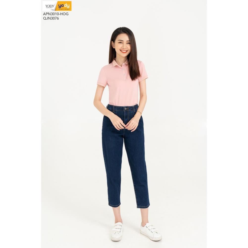 Áo Polo Nữ Pima YODY Áo Thun Cotton Co Giãn, Thấm Hút Mồ Hôi, Thời Trang Công Sở - Mã: APN3010 . New