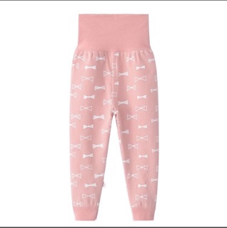 Quần cotton cạp cao