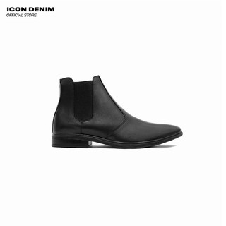 Giày Chelsea Boot Nam ICON DENIM All Black