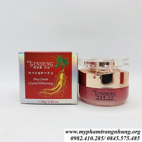 KEM MỜ NÁM, TÀN NHANG DƯỠNG TRẮNG DA GINSENG NHÂN SÂM