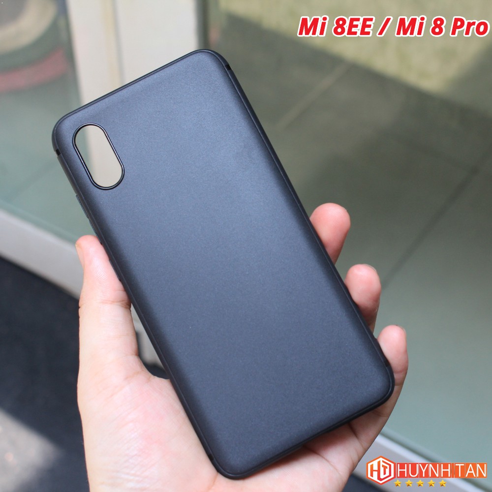 Ốp lưng Xiaomi Mi 8 EE , Mi 8 Pro , MI 8 che vân tay dẻo TPU cực mỏng ôm sát máy