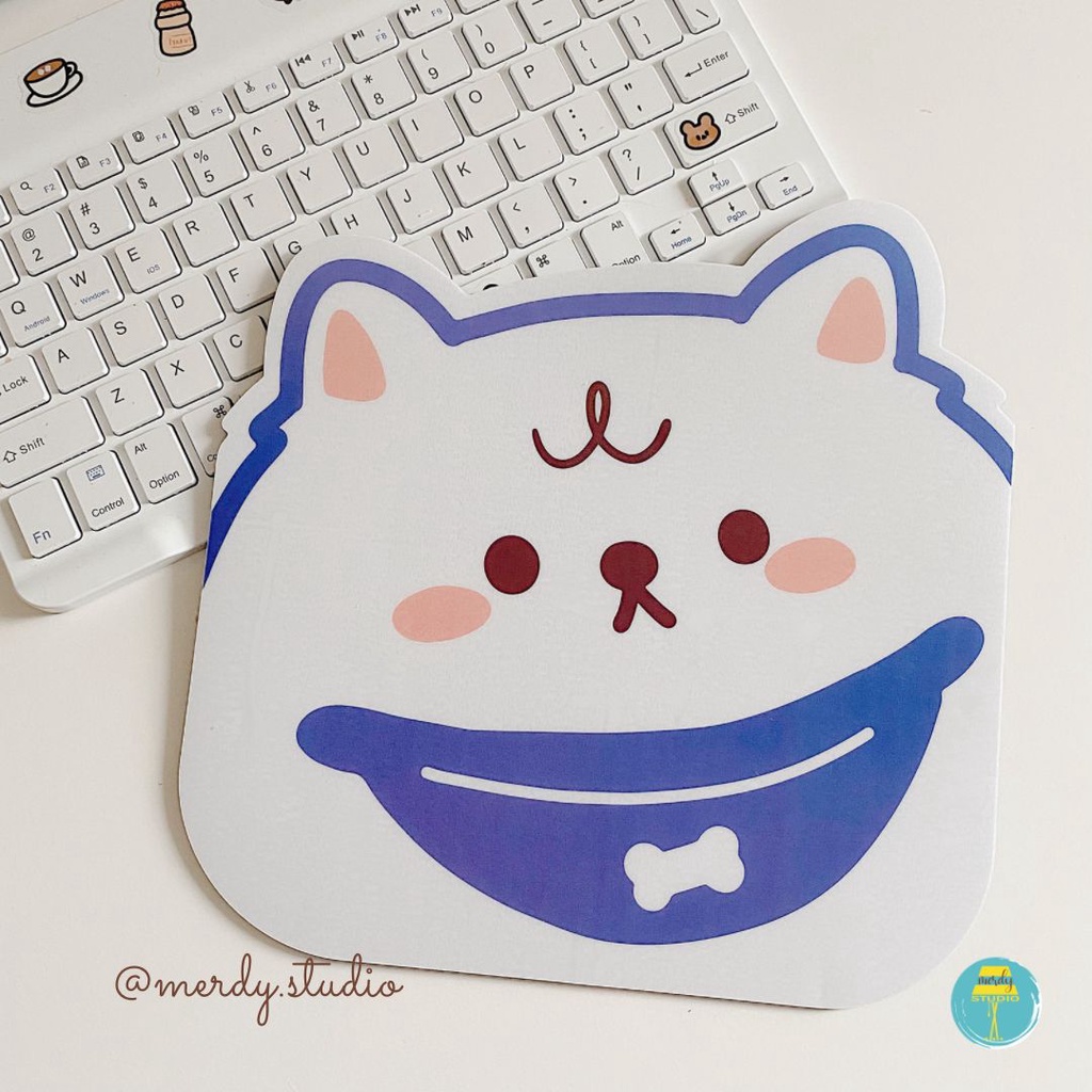 Mouse pad, lót chuột chống thấm nước size to hình vẽ cute