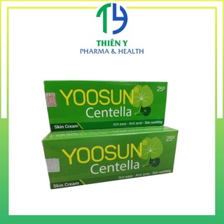 YOOSUN Rau Má 25g, Kem Bôi Da Hiệu Quả, Ngừa Thâm, Ngứa, Rôm Sảy an toàn, hiệu quả - Thiên Y Pharmacy