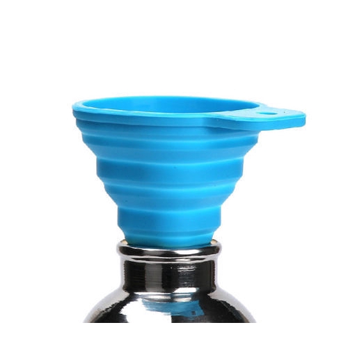 Phễu làm bằng silicone có thể gấp lại tiện dụng