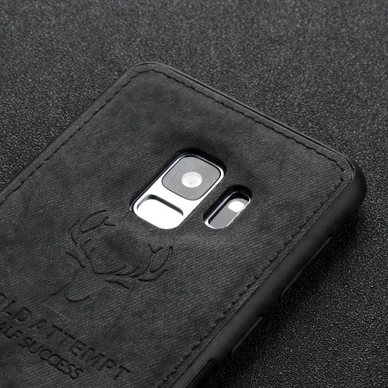 Ốp điện thoại mềm in hình đầu nai cho Samsung Galaxy S9 / S9 Plus /J3 J5 J7 Pro 2017