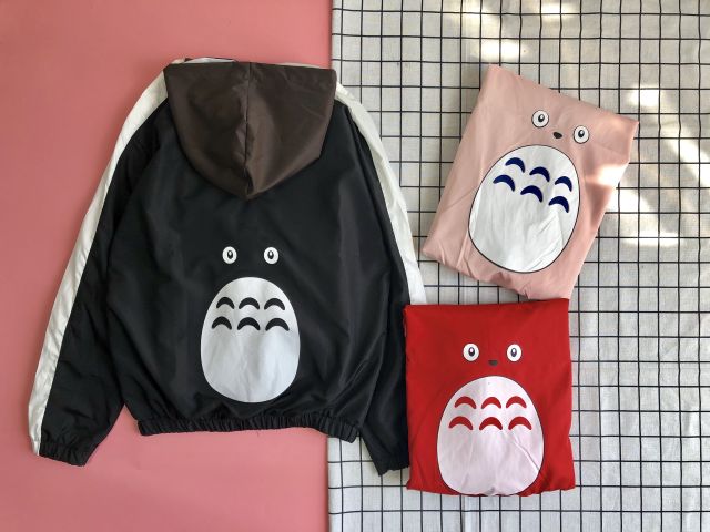 [Giá siêu rẻ] Áo khoác dù in totoro cute, HÃY THAM KHẢO HÌNH THẬT TRẢI SÀN | BigBuy360 - bigbuy360.vn