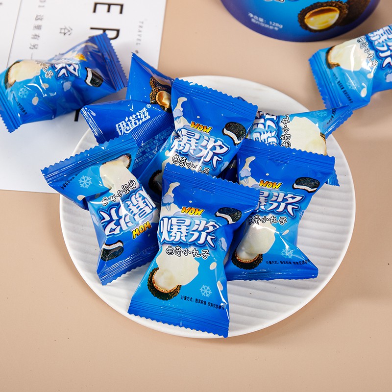 [ 1 Xô ] Bánh Quy Oreo Nhân Sữa Tan Chảy 118g Đài Loan - DING DING FOOD | BigBuy360 - bigbuy360.vn