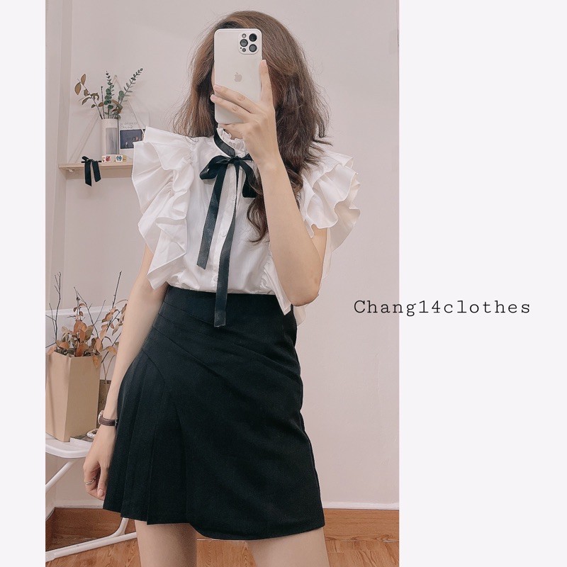 Áo sơ mi trắng ba lỗ