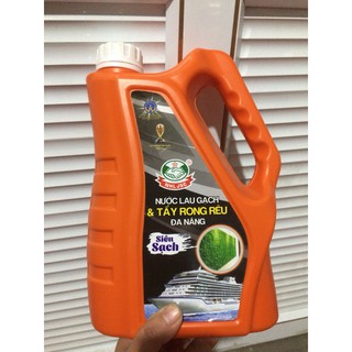 Nước tẩy rong rêu, nước lau gạch siêu sạch can 2 lít
