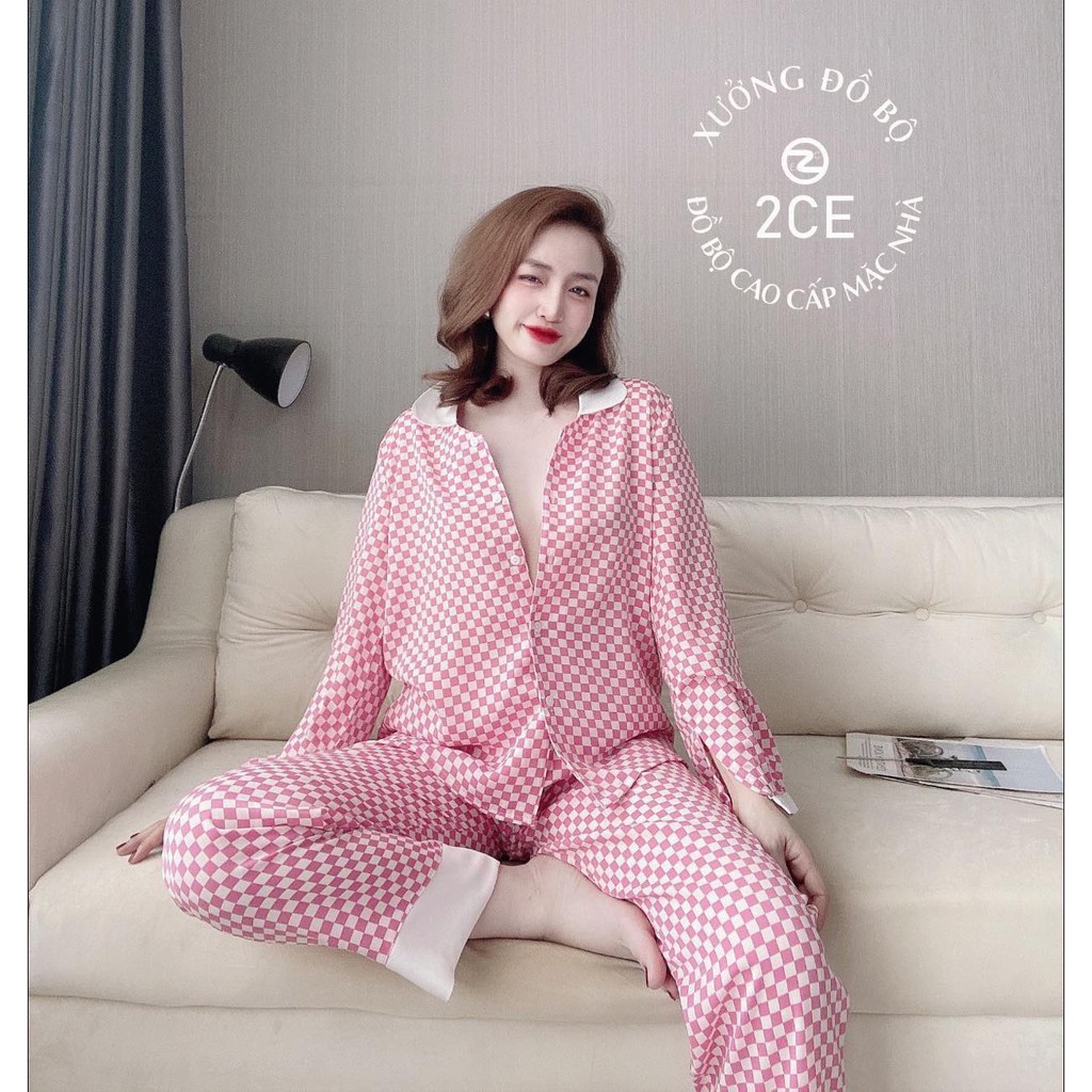 Đồ bộ pijama tay dài 2CE cao cấp