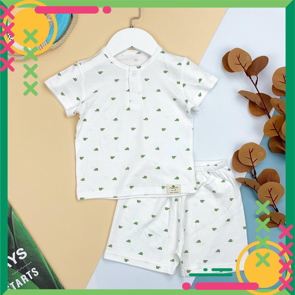 Hàng Hè 2021: Bộ sơ sinh 2 cúc thương hiệu Litibaby size 6M -36M, dành cho bạn từ 6 đến 14kg