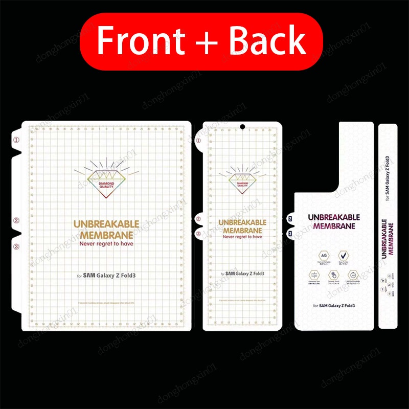 Phim Dán Bảo Vệ Màn Hình Trước Sau 3 Trong 1 Cho Samsung Galaxy Z Fold 4 3 2 5G Galaxy Z Fold2 Fold3
