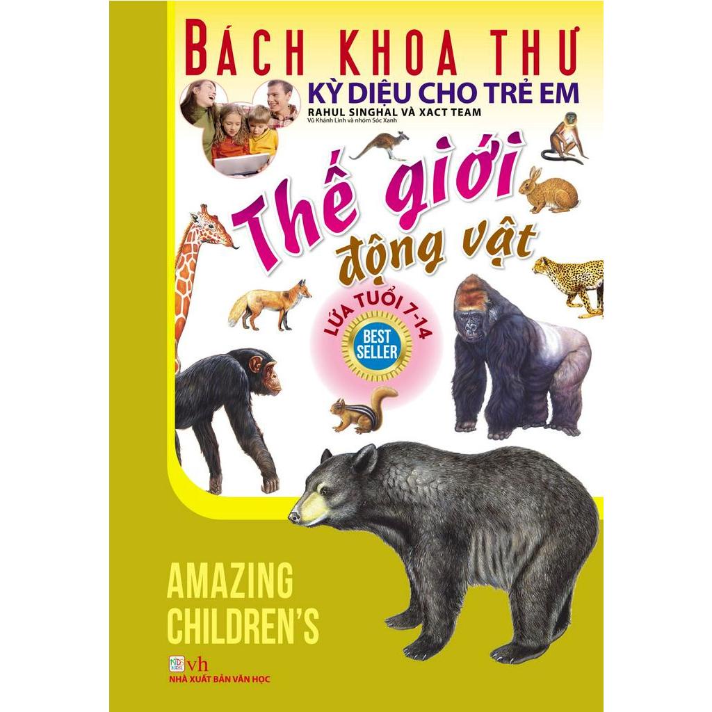Sách Bách Khoa Thư Kỳ Diệu Cho Trẻ Em - Thế Giới Động Vật