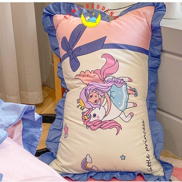Bộ Chăn ga gối Cotton bèo Hàn Quốc cao cấp, mẫu mới 2021 - Timibedding
