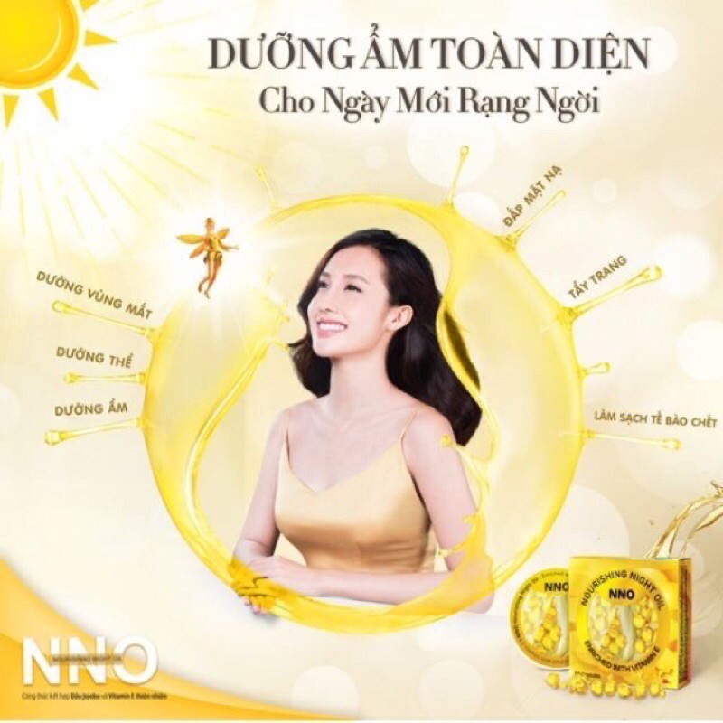 Viên Dưỡng Da NNO Vitamin E & NNO Vite Dưỡng Trắng Da (Hộp 30 viên)