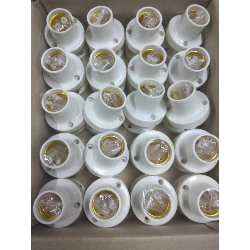 Đui Xoáy Ốp Trần, Đui Ngồi, Đui Chếch, Đui đèn E27 đui xoáy 27mm chếch chéo góc 45 độ gắn tường LED CITY | BigBuy360 - bigbuy360.vn