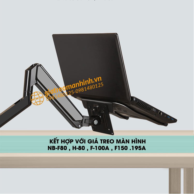 Giá Đỡ Laptop - Macbook - Máy Tính Bảng - Ipad XY360 10-16Inch - Tương Thích Mọi Giá Treo - Sản Phẩm Chưa Bao Gồm Tay Đỡ
