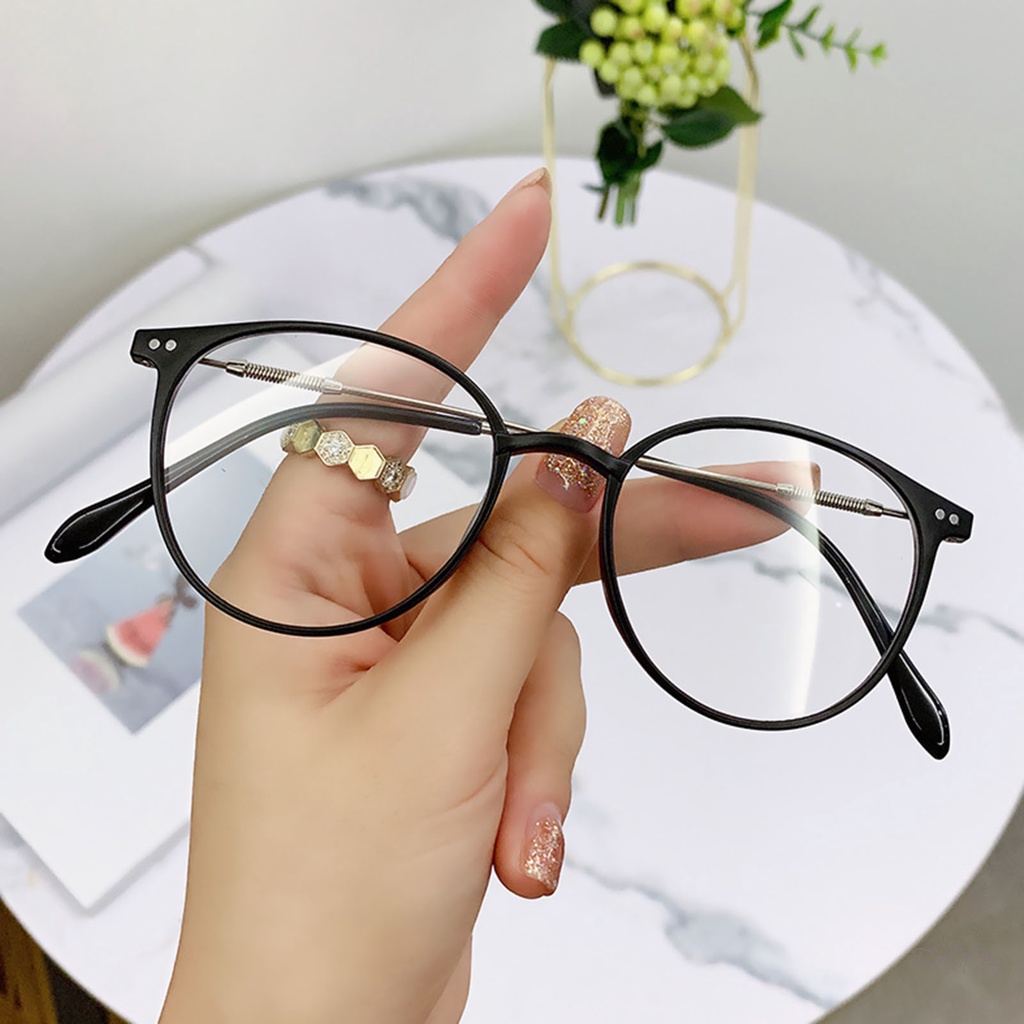 GETNOIVAS Mắt Kính Gọng Tròn Chống Ánh Sáng Xanh Thời Trang Hàn Quốc