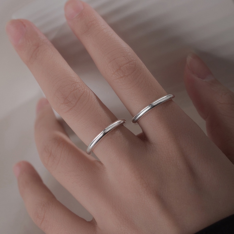 Nhẫn Tròn Lấp Lánh Bằng Đồng Thời Trang Hàn Quốc Cho Nữ