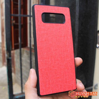 Ốp lưng Samsung Note 8 vân vải jean