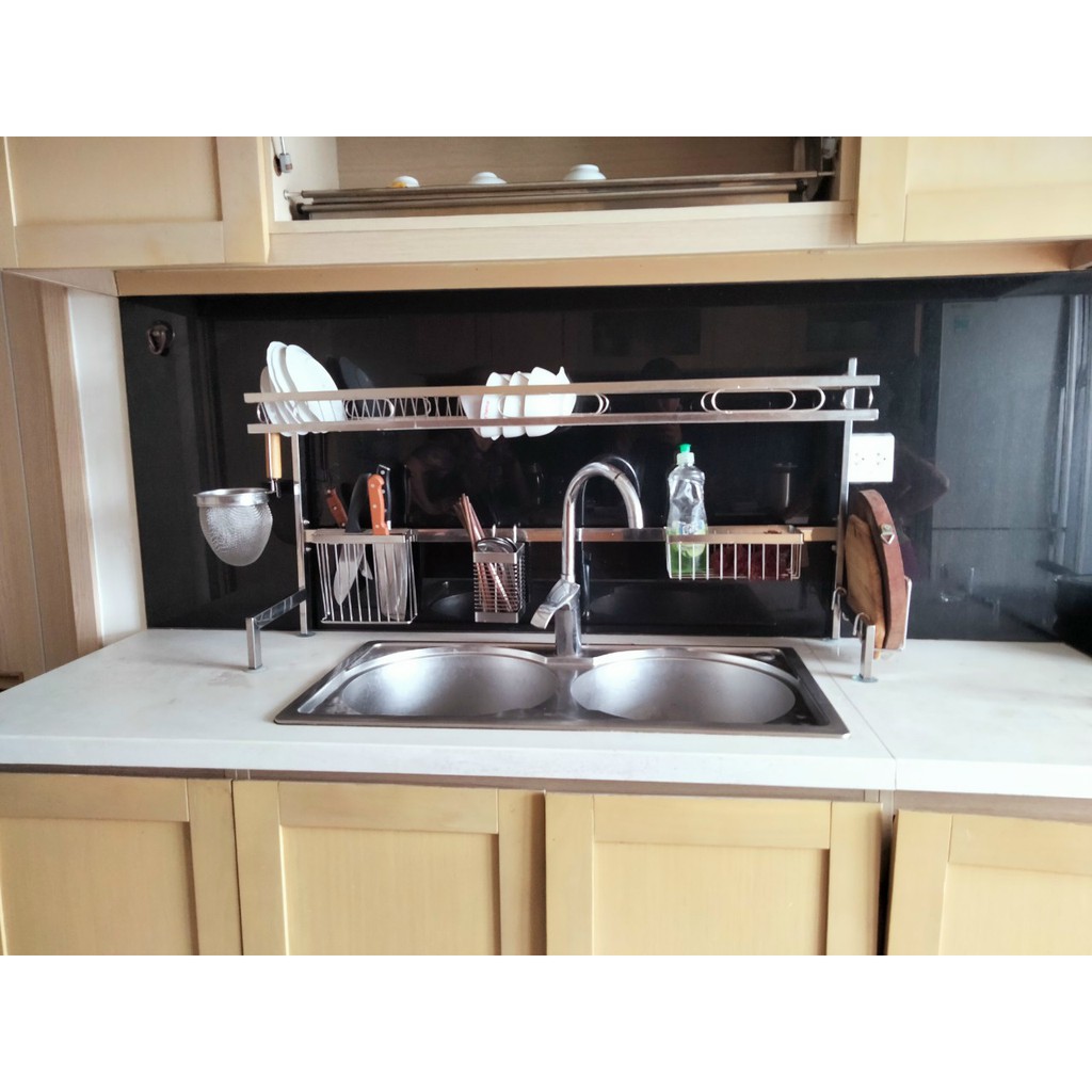 Kệ Chén Đa Năng Foodcom, Kệ Úp Bát Inox Trên Bồn Rửa Thông Minh Tiện Lợi | BigBuy360 - bigbuy360.vn