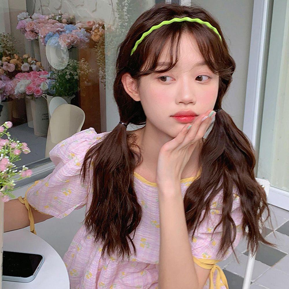 ANEMONE Băng Đô Cài Tóc Màu Kẹo Ngọt Thời Trang Sang Trọng Cho Nữ