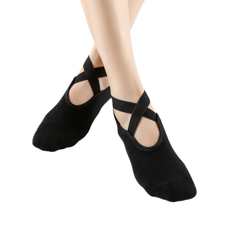 Vớ silicon cotton chống trượt thoáng khí hỗ trợ tập yoga/pilate/nhảy zumba/tập gym cho nữ