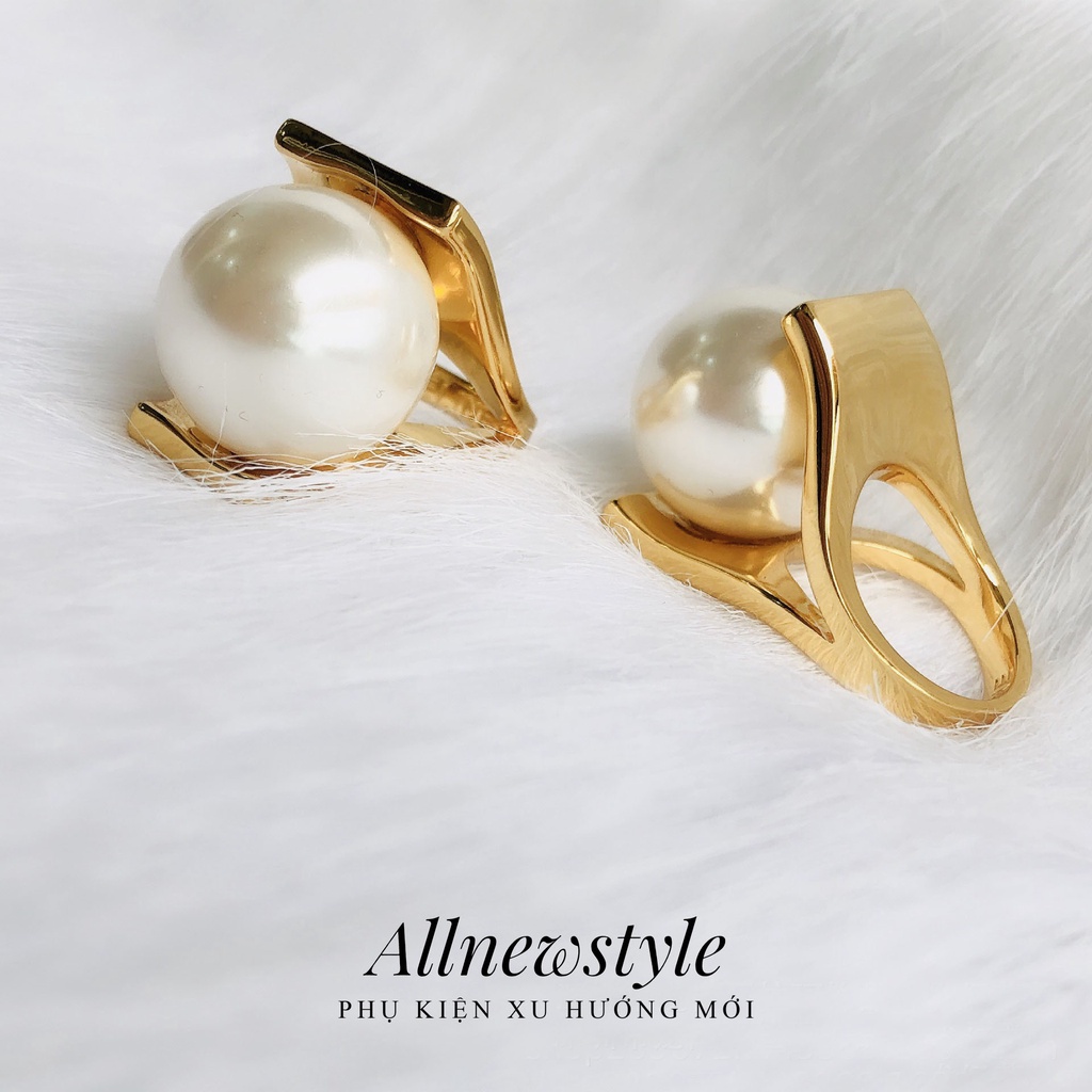 Nhẫn thép titan Allnewstyle phong cách Retro