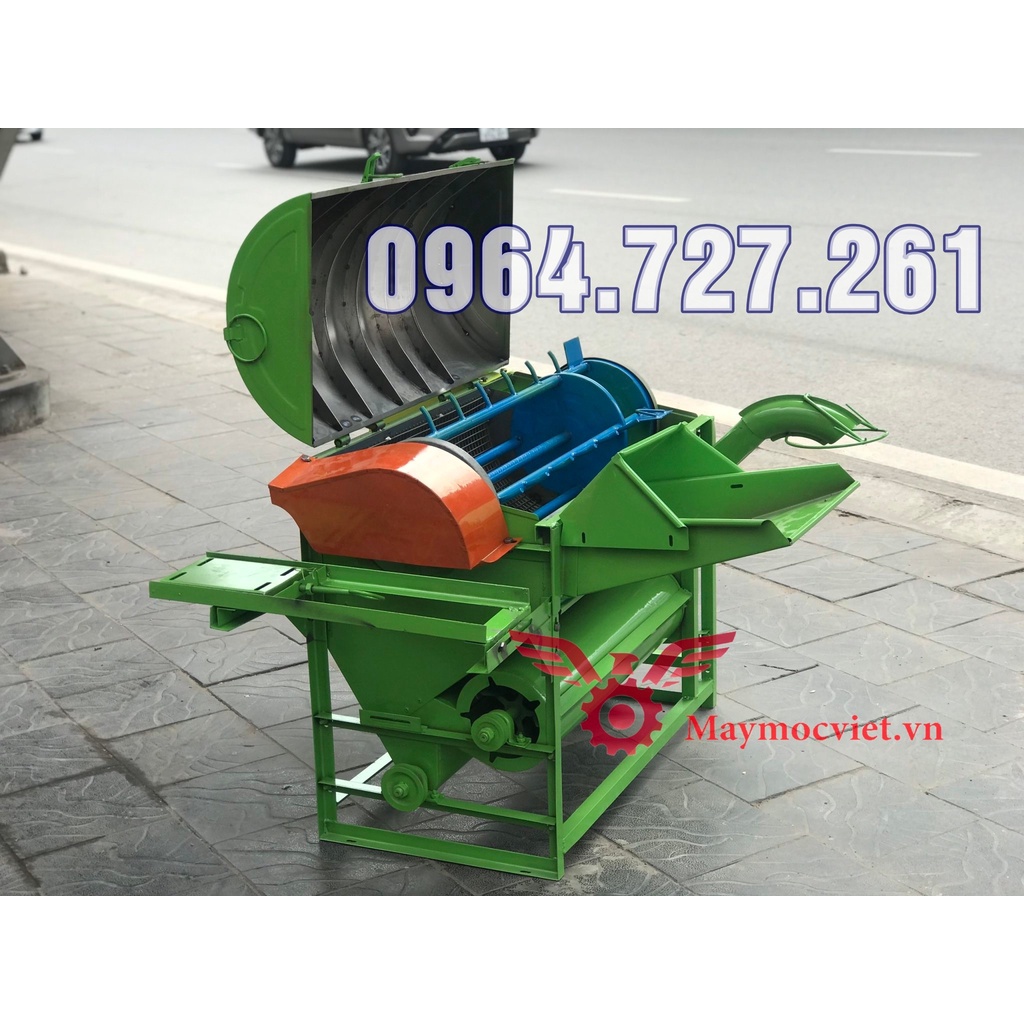 Máy tuốt lúa, tuốt hạt mini VMTL455 chất lượng cao bảo hành 12 tháng