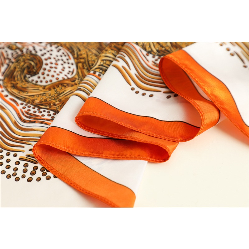 Khăn Vuông satin In Họa Tiết Thời Trang 90CM (35.4inch) WJ1003-138