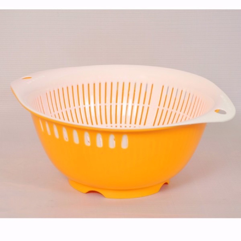 Bộ rổ thau tròn nhựa Vĩ Hưng mini dể thương