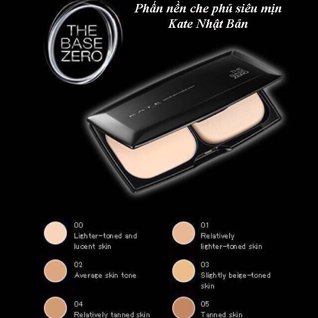 Phấn phủ Kanebo Kate Nhật Bản Secret Skin Maker Zero 9.5g | BigBuy360 - bigbuy360.vn