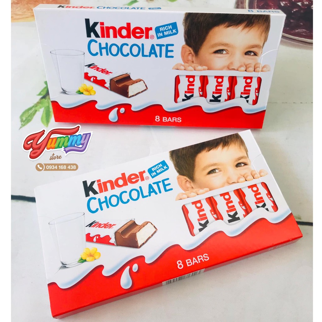 Chocolate Kinder Dạng Thanh